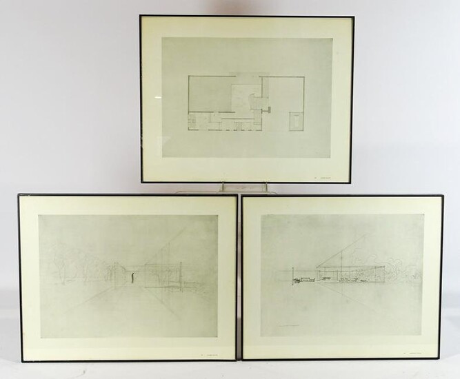Mies Van der Rohe Architectural Plates