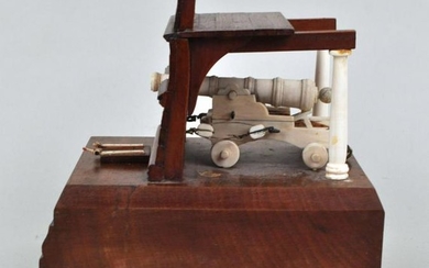Miniature Ship's Cannon Model