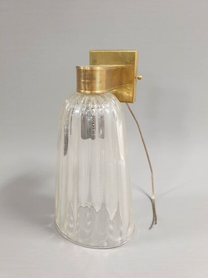 Murano - Ribbed wall lamp - Glass