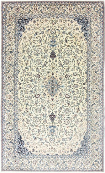 Nain 9la Neuwertig sehr fein mit sehr viel Seide - Carpet - 350 cm - 203 cm