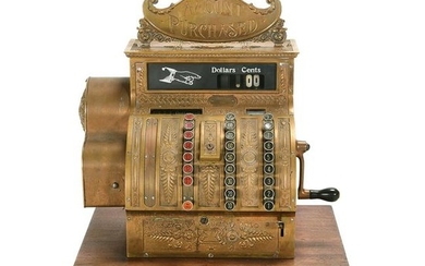 National Brass Cash Register Model 416.