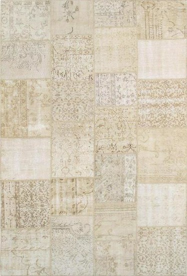 Overdyes Patchwork Collection Hand-Knotted Lamb's Wool