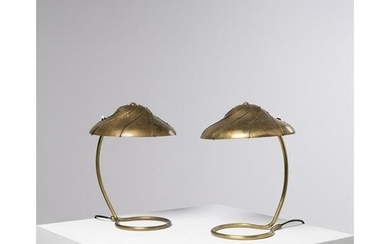 Paavo Tynell (1890-1973) Pair of table lamps