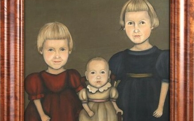 Painting, Three Children