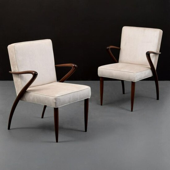 Pair of Arm Chairs, Osvaldo Borsani