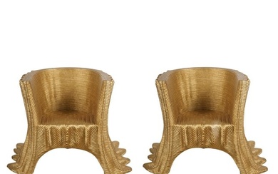 Pair of Christian Astuguevieille Milukan Chairs