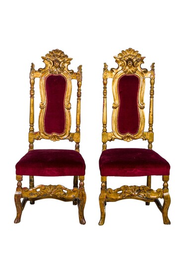 Pair of chairs Tuscany, 19th century