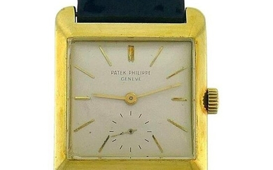 Patek Philippe 18k Gold Manual Wind Wristwatch
