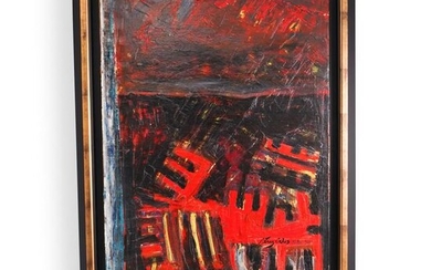 Perez Celis (Argentine,1939-2008) Oil on Canvas