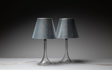 Philippe STARCK (né en 1949), éditions Flos. Paire de lampes à poser modèle "Miss K"...