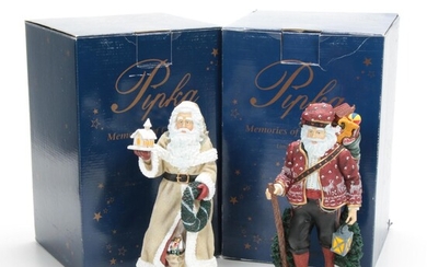 Pipka Limited Edition "Norweigian Julenisse" and "Peace Maker" Figurines