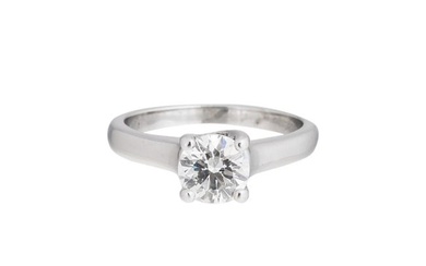 Platinum And Diamond Engagement Ring