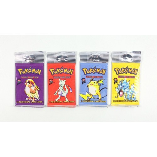 Pokémon TCG Base Set 2 Booster Packs– Pidgeot, Raichu, Gyara...