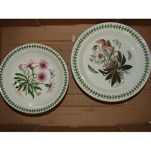 Portmeirion Botanical Garden pattern 6 x dinner plates and 6...