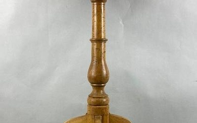 Primitive 3 Legged Pedestal Candle Table