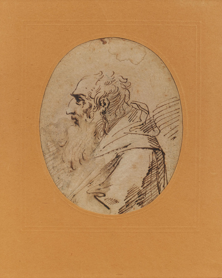 Profilbild eines Mönches