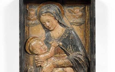 RELIEF OF MADONNA AND CHILD