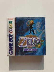 Rare New Factory Sealed Nintendo Red Strip Zelda Oracle of the Ages Nintendo GBC Gameboy Color 1st Print - Other - In original sealed box
