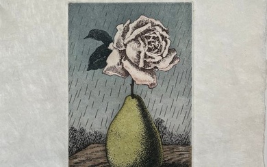 René Magritte (1898-1967) - Poire et Rose