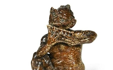 Robert Wallace Martin for the Martin Brothers, a stoneware musician imp