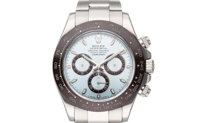 Rolex Reference 116506 Daytona | A platinum automatic chronograph wristwatch with bracelet, Circa 2015