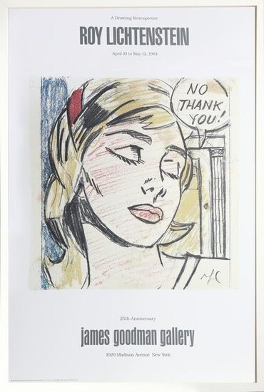 Roy Lichtenstein, No Thank You - James Goodman Gallery