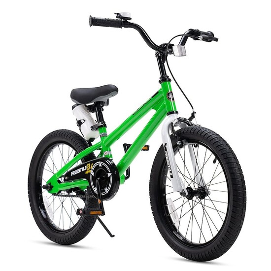 RoyalBaby Freestyle 18" Kids Bike in Green