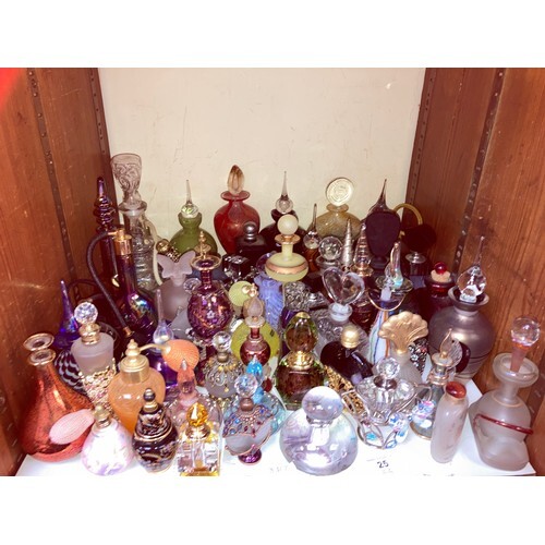 SECTION 25. Approximately 80 perfume bottles and atomisers ...