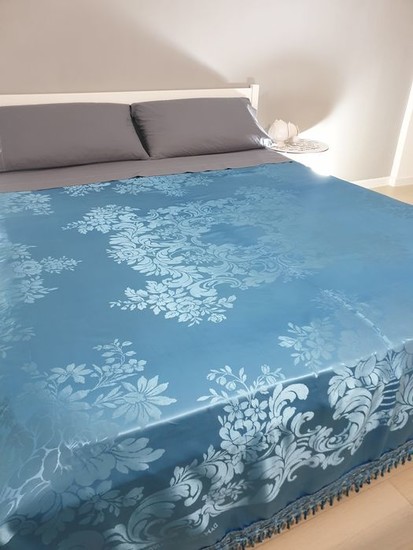 San Leucio Silk bedspread - Silk - 1825-1849