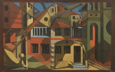 Scenografia per «Il Trionfo di Bacco e Arianna», (1948), Corrado Cagli (Ancona 1910 - Roma 1976)