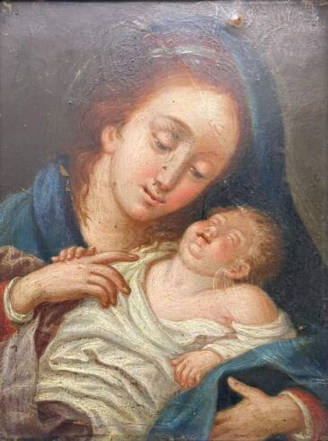 Scuola Italiana del XVIII secolo - Madonna con Bambino