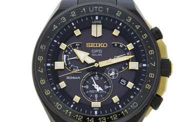 Seiko, Astron GPS Solar, Ed. Limitée Novak Djokovic n°0436/1500, réf. 0BD0-2, montre en céramique et en titane