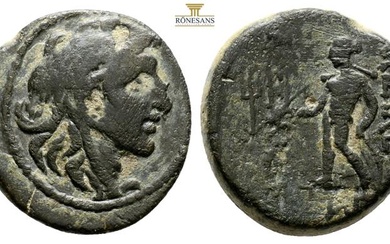 Seleucid Kingdom. Alexander I. Balas. (152-145 BC). Bronze Æ. (19,1mm,...