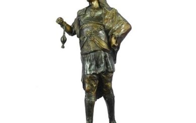 Signed Limited Edition Large Bronze Statue, Prussian