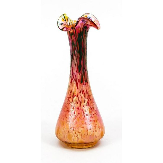 Small Art Nouveau vase, a