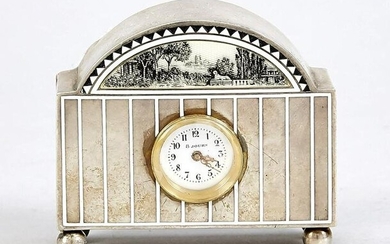 Small table clock, 20th century, s