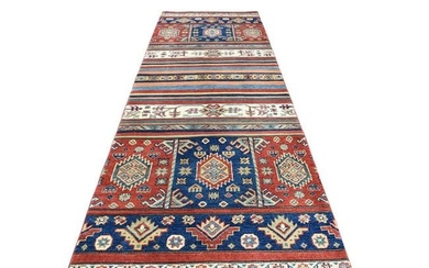 Special Kazak with Khorjin Design Hand-Knotted Pure