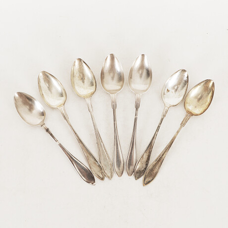 Spoons 7 pcs silver Skedar 7 st silver