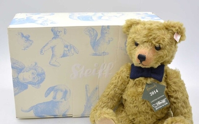 Steiff Germany teddy bear, 664670 'Harrods bear 2014', boxed.