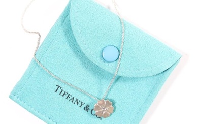 TIFFANY & CO. DIAMOND CROWN OF HEARTS NECKLACE