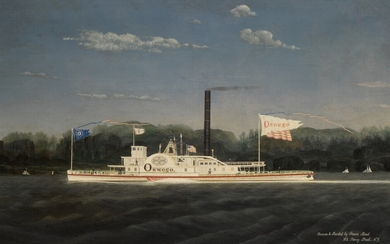 The Paddle Towboat "Oswego", James Bard