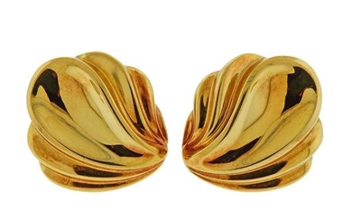 Tiffany & Co 18K Gold Earrings