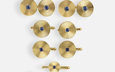 Tiffany & Co., Gold and sapphire dress set