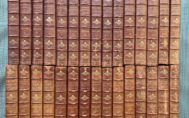 Trollope works, leatherbound, 30 vols., c. 1900