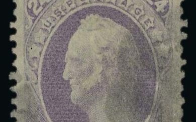 United States: 1870-1 National Bank Note Co. 24c purple