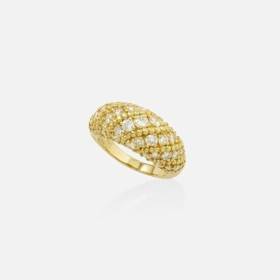Van Cleef & Arpels, Diamond and gold ring