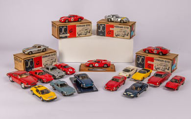 Various Ferrari Scale Models