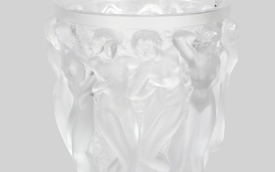 Vase, Lalique, France, ‚Bacchantes‘