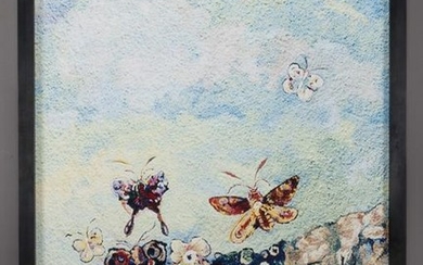 Vik Muniz "Butterflies, after Odilon Redon (from
