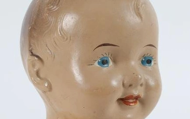Vintage Reliable Doll Composite Molded Head